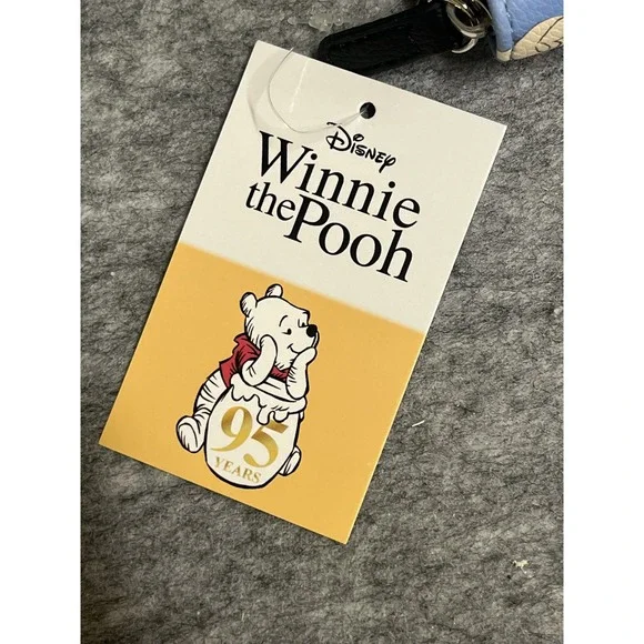 Disney Winnie the Pooh Wallet Womens Blue Zip Around 95 Years Anniversary Clutch - Picture 2 of 10